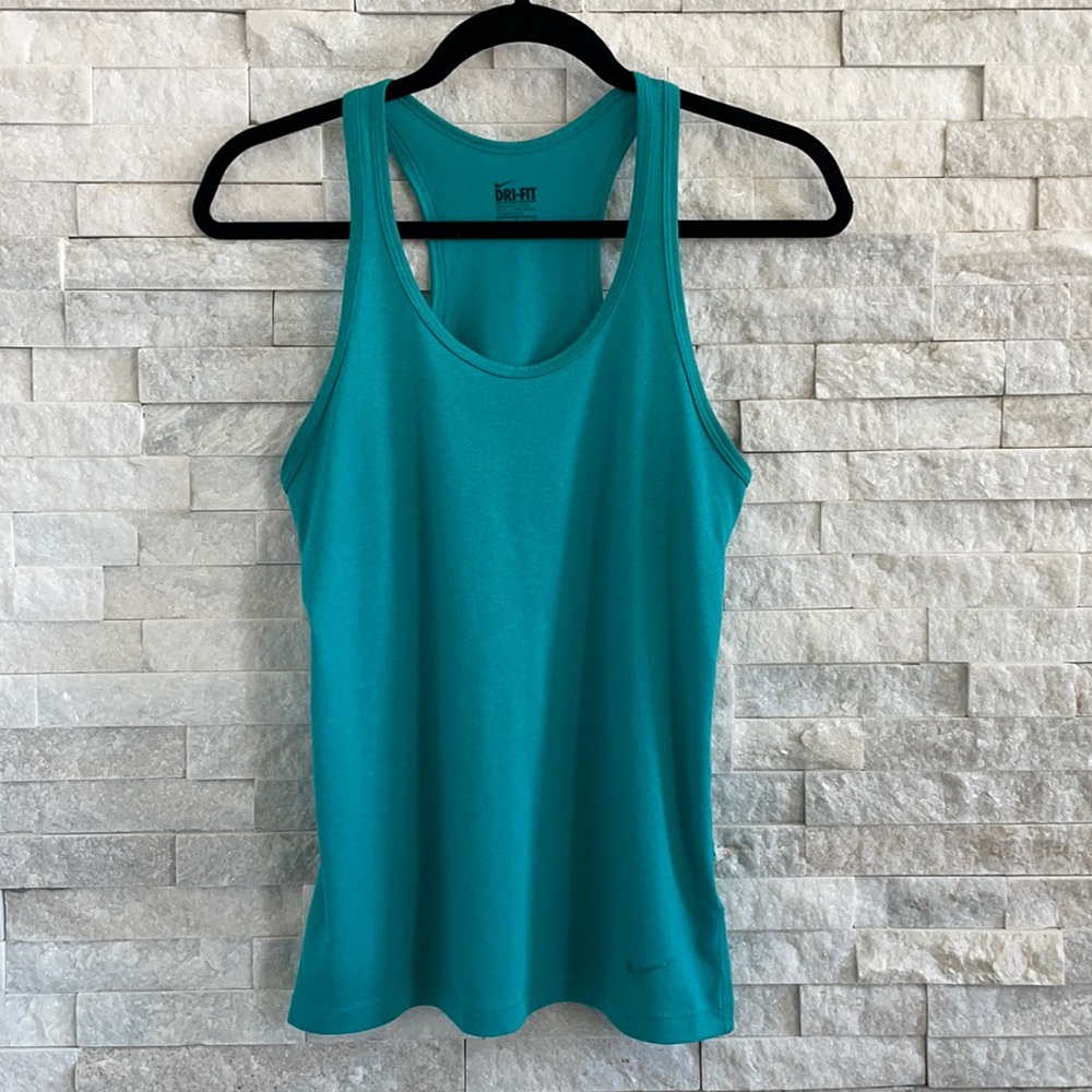 Nike Dri-Fit Turquoise Tank Top